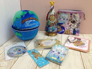 ◇ディズニー 《大量セット》《未開封品あり》周年グッズ 10点 TDS20th コンパス TDSグランドオープニングほか 3P95 【80】