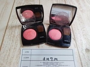 コスメ CHANEL シャネル 2点 ジュ コントゥラスト チークカラー 3H7M 【60】