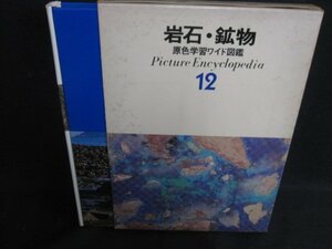 原色学習ワイド図鑑12　岩石・鉱物　シミ大日焼け強/SDZK