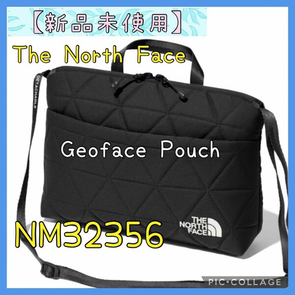 【新品】ノースフェイス ジオフェイスポーチ NM32356 K ブラック