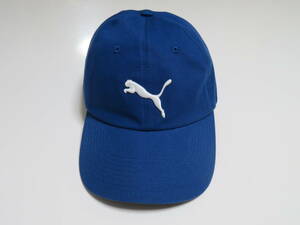 [ free shipping ]PUMA Puma sport life styles stylish blue white design men's lady's sport cap hat hat 1 piece 