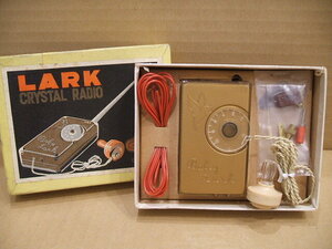 LARK/ラーク　CRYSTAL　RADIO　TYPE-HD　BABY　LARKキット　D.D.K. Co.　1960-70年代