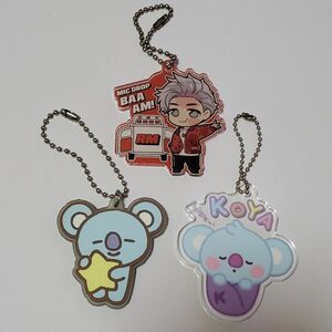 BTS BT21 キーホルダー RM KOYA 3コセット 