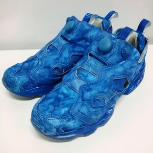 Reebok×VETEMENTS リーボック×ヴェトモン スニーカー シューズ 靴 26.5cm CN2259 INSTAPUMP FURY インスタポンプフューリー ブルー