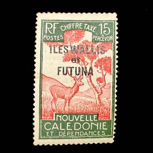 ウォリス・フツナ諸島発行　フランス海外県 「臨時切手オーバープリント」１９３０年 未使用切手