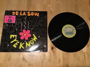 【12EP】DE LA SOUL / EYE KNOW New Remixes By SweMix (FLY 021R) / STONEBRIDGE / MOPZ BELOW / FLYING RECORDS / 89年イタリア盤