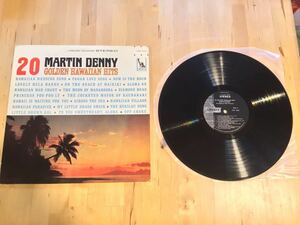 【LP】MARTIN DENNY / 20 GOLDEN HAWAIIAN HITS (LST-7415) / マーティン・デニー / エキゾチカ / DAVE PELL / 65年US盤
