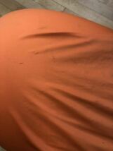 「発送不可！引き取り限定！」　Yogibo ヨギボー クッション オレンジ　新品クッションカバー付き　　ヨギボーmax 最終処分価格_画像7