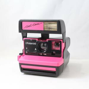 【外観良品/動作未確認/訳あり品/ジャンク】ポラロイド POLAROID Cool Cam Pink ピンク レトロ アンティーク オブジェ (同梱OK)s590