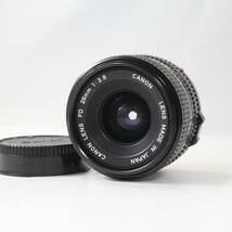 【外観良品】キャノン Canon NEW FD 28mm F2.8 レンズ (同梱OK)S592_画像1