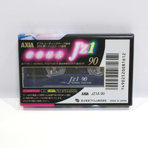 AXIA J'Z1 カセットテープ 90分 ノーマルポジション スリムケース 富士写真フィルム アクシア 未使用 保管品 ya0904の画像5
