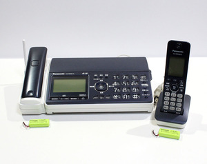Panasonic パナソニック おたっくす FAX 電話機 KX-PZ500-A 子機1台付 パーソナルファクス KX-PZ500DL 中古 y1148