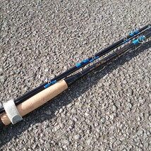 alpha tackle Tide Way MPG MODEL 360 アルファタックル タイドウェイ フィッシング ロッド 釣竿 海釣り 釣具 ブラック ブルー tp-23x1225_画像3