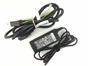 DELL original 19.5V 2.31A small pin rectangle 45W ×1 piece LA45NM140 HA45NM140 LA45NM121 etc. outer diameter 4.5 millimeter power supply cable attaching used operation guarantee [ free shipping ]