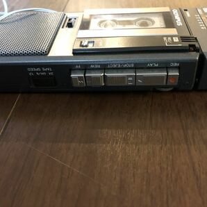 2.21 当時物 現状 ジャンク扱い OLYMPUS RA1 Pearicorder R905 MICROCASSETTE RECORDER PEARLORDER SD3 未使用含む 電池物未使用テープの画像8