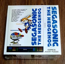 【新品未開封・シュリンク済み】 セガ SEGA ソニック・ザ・ヘッジホッグ ジグソーパズル 108ピース ◇ Sega Sonic The Hedgehog 1991_画像1