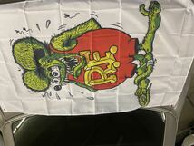 Rat Fink・ラット フィンク バーナー フラッグ 旗 ガレージ 雑貨 アメリカン 装飾 看板 旗 グッツ ポスター グッツ インテリア 150×90_画像4