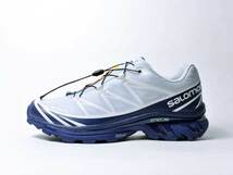 新品！完売モデル【SALOMON/サロモン】XT-6 GORE-TEX（XT-6 GTX）・25.5cm(US7.5)・エックスティシックス・ゴアテックス・ブルー/ホワイト_画像1