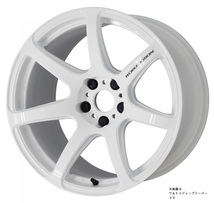 WORK EMOTION T7R トヨタ アルファード/ヴェルファイア DBA-AGH30W 1ピース ホイール 1本【18×7.5J 5-114.3 INSET38 ホワイト】_画像2