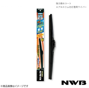 NWB/日本ワイパーブレード 強力撥水コートエアロスリム対応雪用ワイパー 運転席+助手席 セット ミラ イース 2017.5～ HAS53W+HAS35W