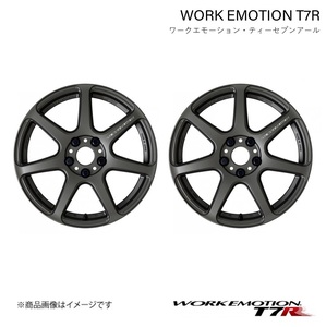 WORK EMOTION T7R トヨタ 86 (BIGキャリパー車) DBA-ZN6(brembo 4Pキャリパー) 1ピース ホイール 2本【18×7.5J 5-100 INSET38 MGM】