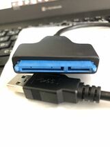 2.5インチ HDD SSD SATA - USB3.0 変換ケーブル 変換アダプター 換装 USBケーブル 送込_画像1