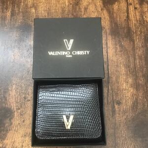 小銭入れ コインケース 財布 ブラック VALENTINO CHRISTY