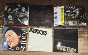 THE FOOLS フールズ CD 2タイトル・セット】2CD+DVD GOODLOV015■WEED WAR legacy edition■撮影: 石井聰亙■帯付 REBEL MUSIC■じゃがたら