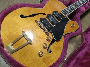 Gibson　Custom Shop　ES-5　99年製　Natural　ケース付　中古品　【補修・補強・加工あり】ギブソン　カスタムショップ