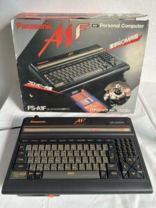 【ジャンク】Panasonic MSX 2 パソコン　FS-A1F A1F パーソナルコンピュータ 