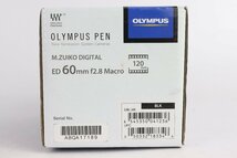 OLYMPUS オリンパス M.ZUIKO DIGITAL ED 60mm 2.8 Macro レンズ 一眼レフ カメラ【難あり品】★F_画像10