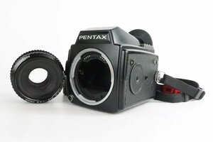 PENTAX ペンタックス 645 中判フィルムカメラ smc PENTAX-A 645 75mm 2.8 レンズ★F