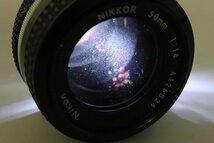 Nikon ニコン F アイレベル 一眼レフフィルムカメラ Nikkor ニッコール 50mm 1.4 Ai レンズ★F_画像10