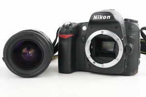 Nikon ニコン D80 デジタル一眼レフカメラ Tamron タムロン AF 28-80mm 3.5-5.6 Aspherical レンズ【ジャンク品】★F