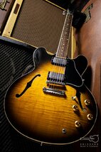 ♪【送料無料!!】Gibson ES-335 Dot Vintage Sunburst 1995 ギブソン セミアコースティックギター ★D0225_画像10