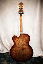 ♪Epiphone BROADWAY BROWN Quilt Maple エピフォン フルアコ エレキギター ☆D0222_画像3