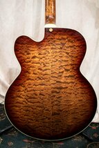 ♪Epiphone BROADWAY BROWN Quilt Maple エピフォン フルアコ エレキギター ☆D0222_画像4