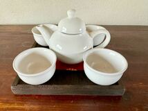 未使用　保管品　内海産業　くつろぎの茶器セット　中国茶器　共箱なし　（0222_画像1
