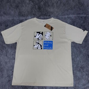 ミッキー&フレンズ Tシャツ LL