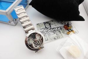  Mickey 80 anniversary commemoration часы наручные часы редкость товар 