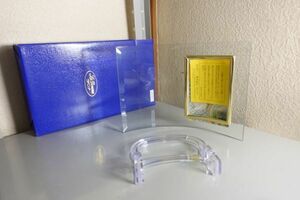 ラドンナ　ガラス製　フォトフレーム　１セット