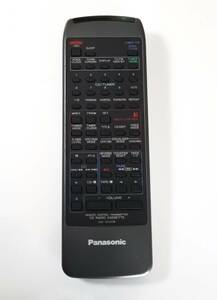  remote control Panasonic RAK-RX505W * battery cover less * infra-red rays .. operation verification Panasonic audio equipment CD radio-cassette sound equipment 