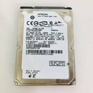 □11023時間 HITACHI HGST Travelstar HTS545016B9A300 2.5インチHDD 『正常判定』160GB