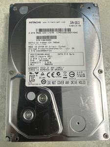 ☆HITACHI　HDS723020BLA642 2TB SATA 7200rpm　3.5型HDD　中古　動作確認済み。お得！