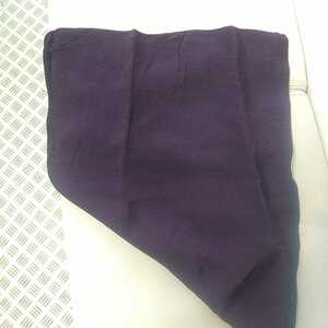 ちりめん紫無地二巾風呂敷(68×68)