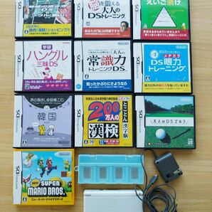 任天堂 DS Lite ゲーム Nintendo　本体と DSソフト　10個　セット