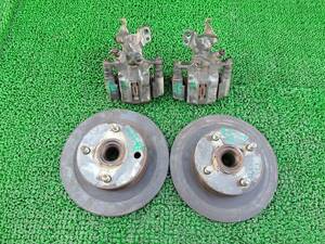 125 Subaru Pleo RA1 rear brake caliper left right set rear rotor left right rear rear caliper right left 4 point 