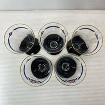 デービットヒックス ピルスナーセットシャンパングラス 5個組み セット グラス ガラス 硝子 食器 コップ 未使用_画像2