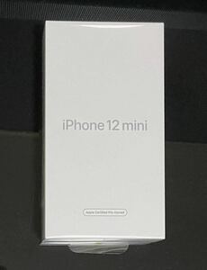 iPhone 12 mini　128GB　ブラック　SIMフリー　アップルストア購入品