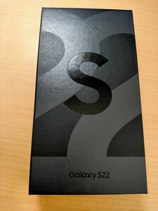 【新品未使用】Galaxy S22 SCG13SMA ファントムブラック SAMSUNG SIMフリー　8GB/256GB